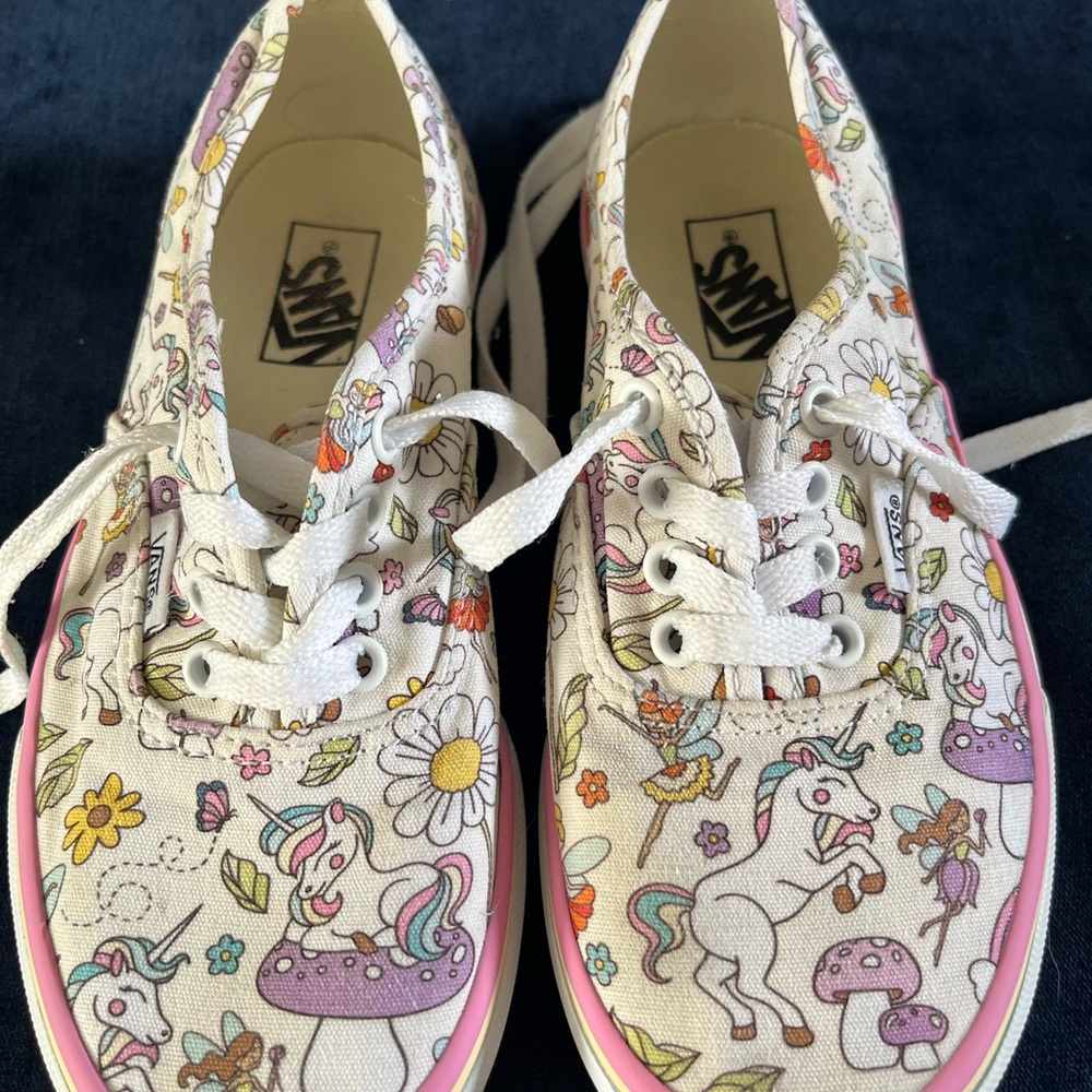 Vans - Fairy  Unicorn Rainbow Size - Picture 3 of 9
